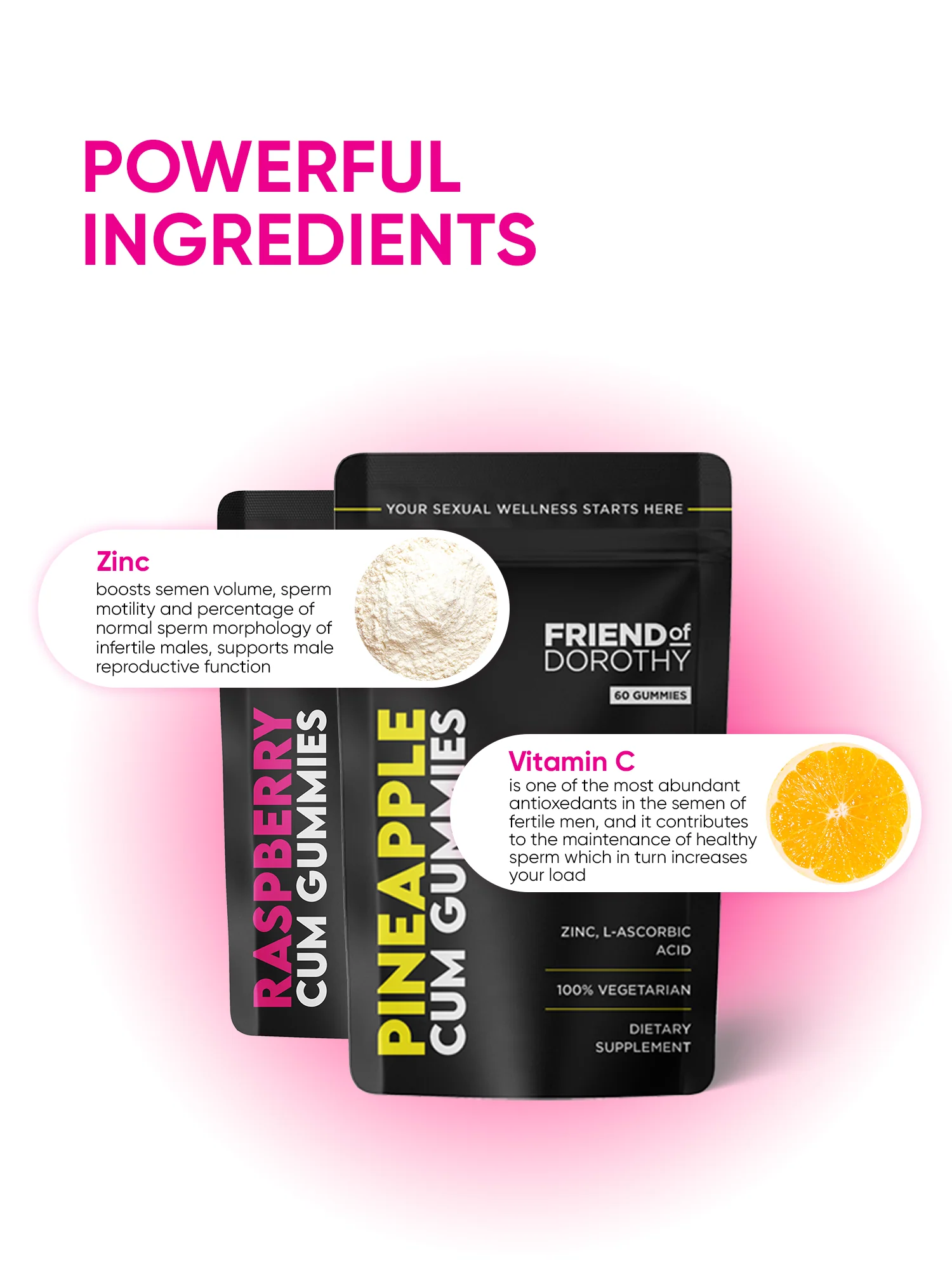 PINEAPPLE GUMMIES – VOLUME, VITALITY + MALE WELLNESS SUPPORT - Image 3