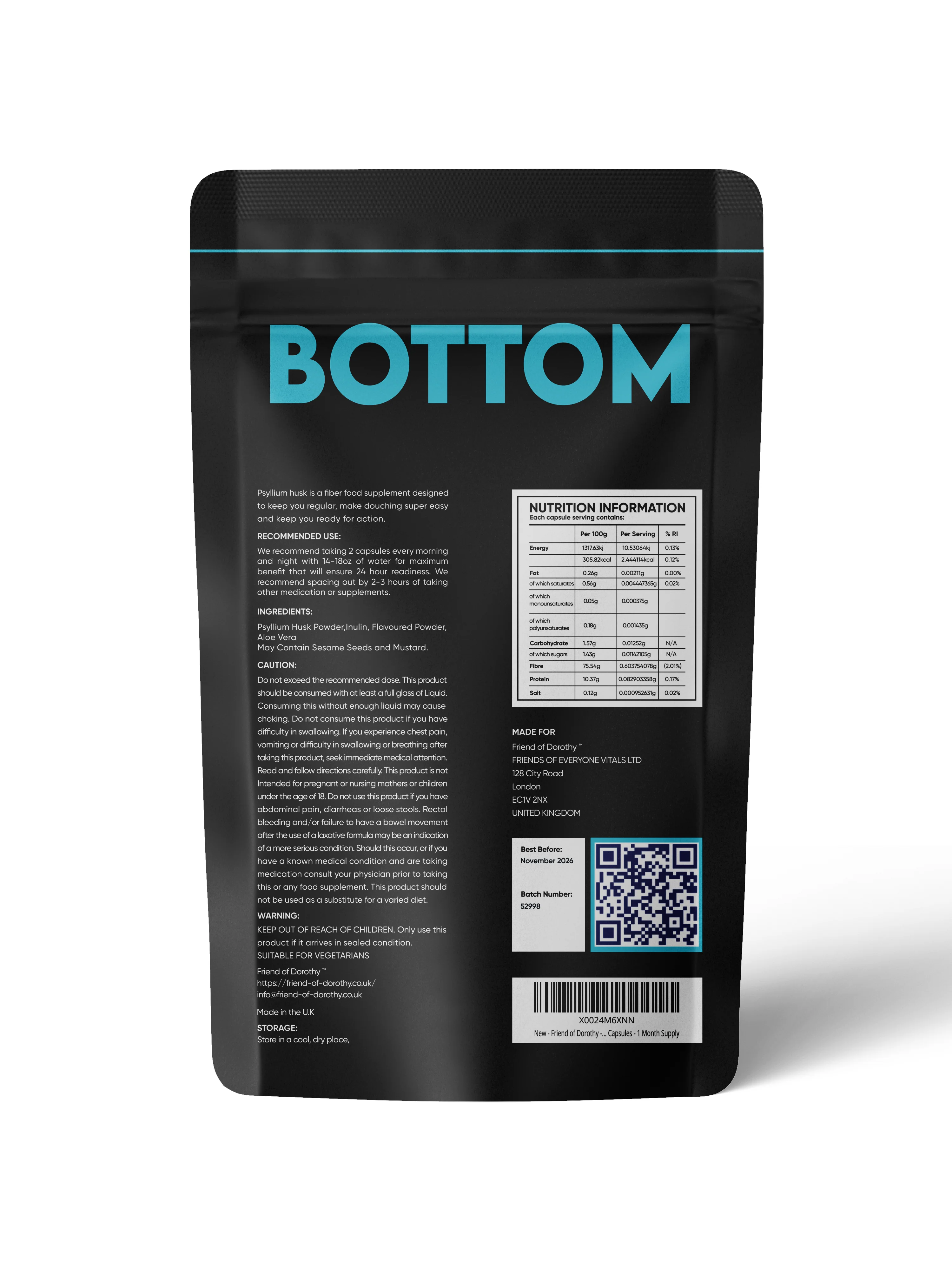 BOTTOM 120 capsules -  make douching quick and easy - 1 month supply - Image 8
