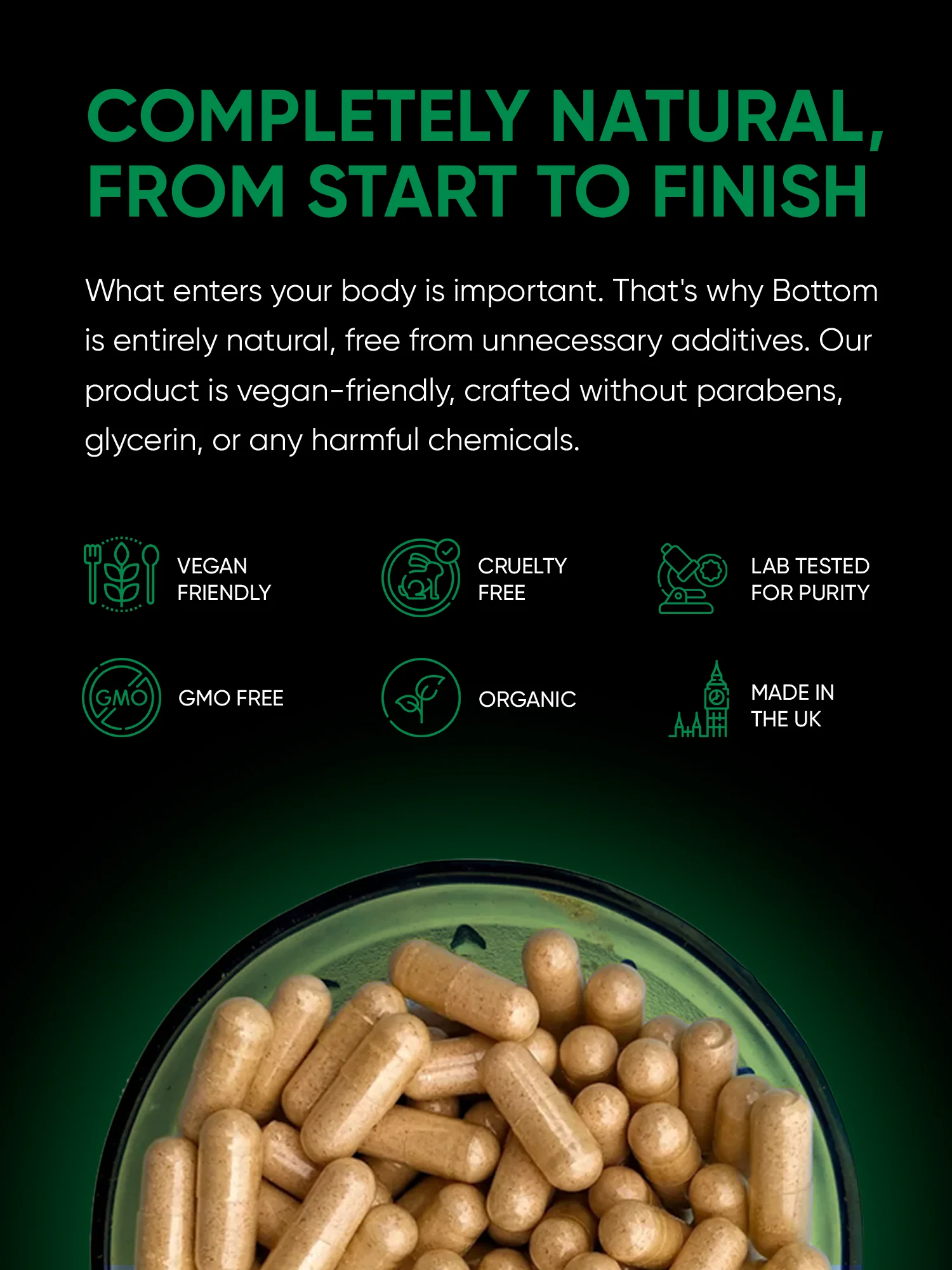 BOTTOM 90 capsules  - make douching quick and easy - event-based 21 days supply - Image 5