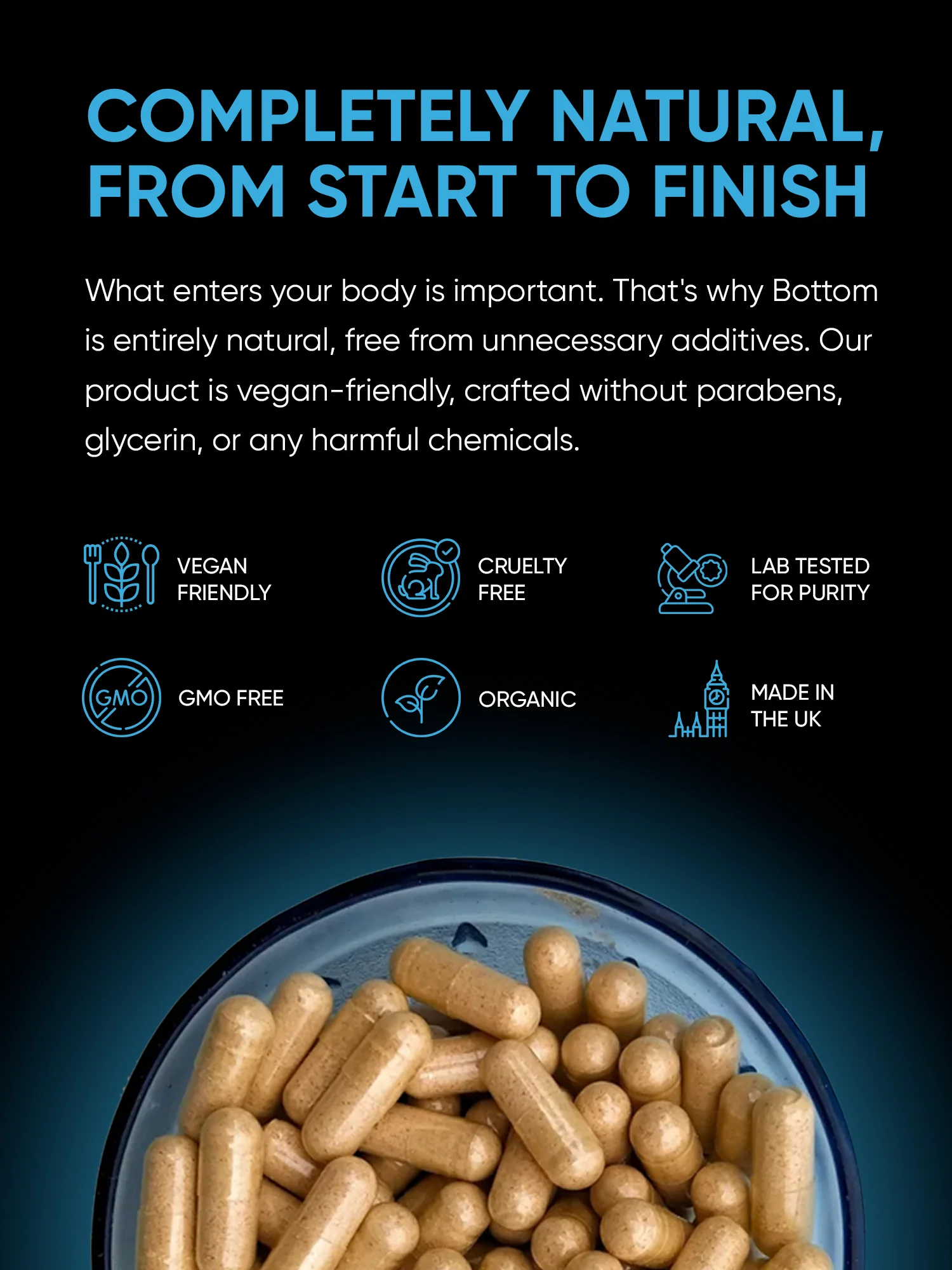 BOTTOM 120 capsules -  make douching quick and easy - 1 month supply - Image 5