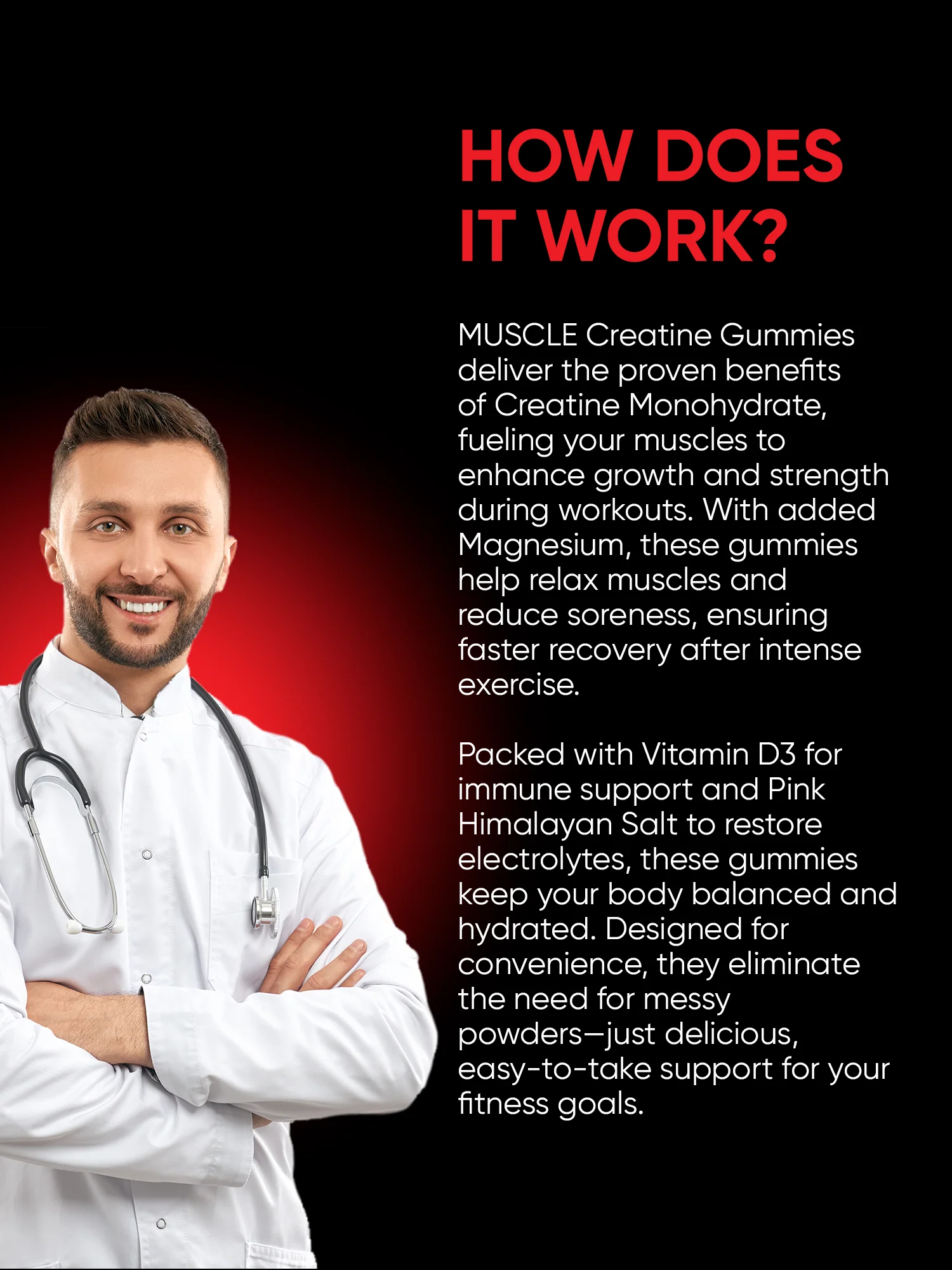 MUSCLE BOTTOM  - fast-track muscle growth and  make douching quick and easy - 1 month supply - Image 5